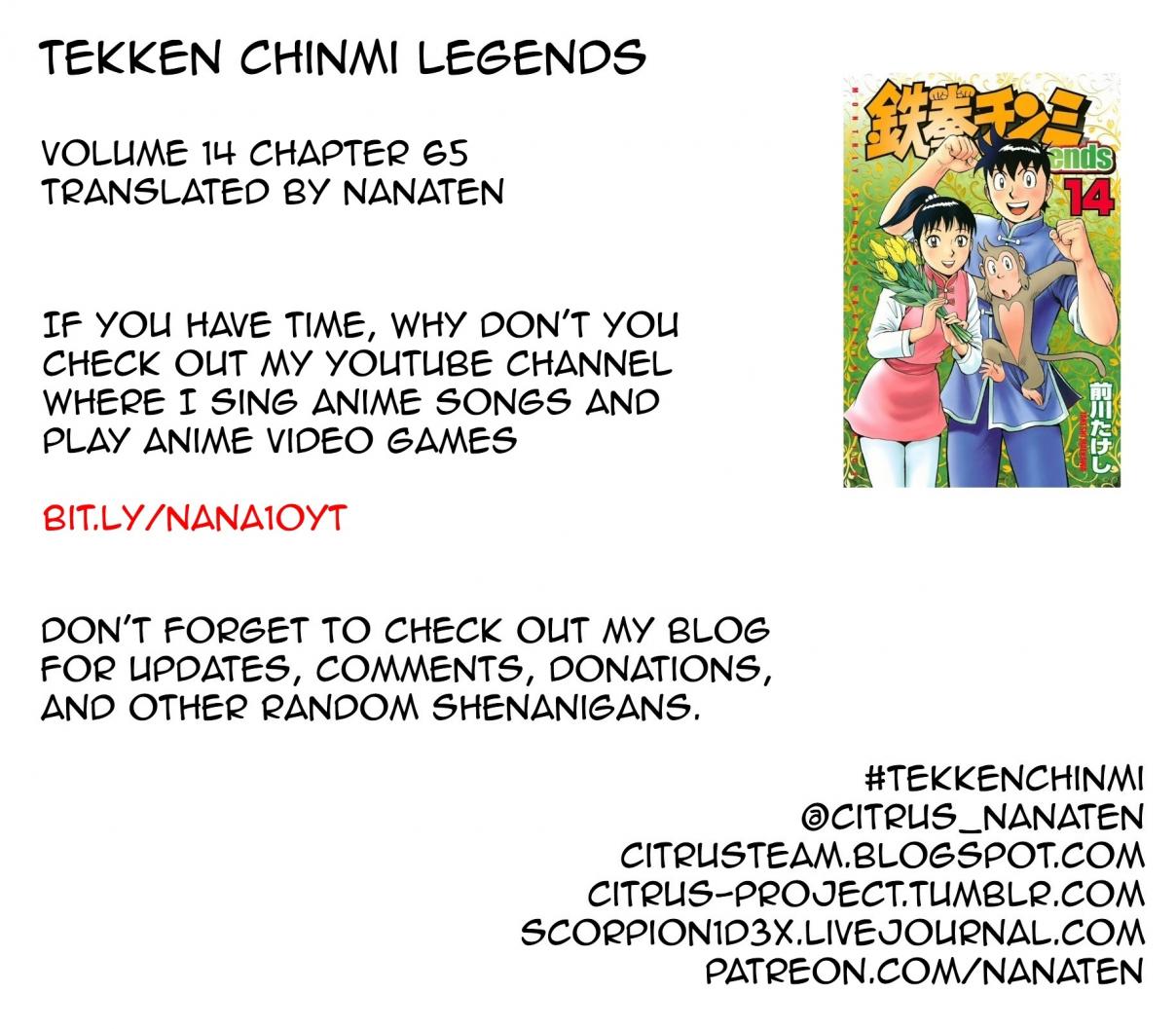 Tekken Chinmi Legends Vol. 14 Ch. 65 Information Exchange