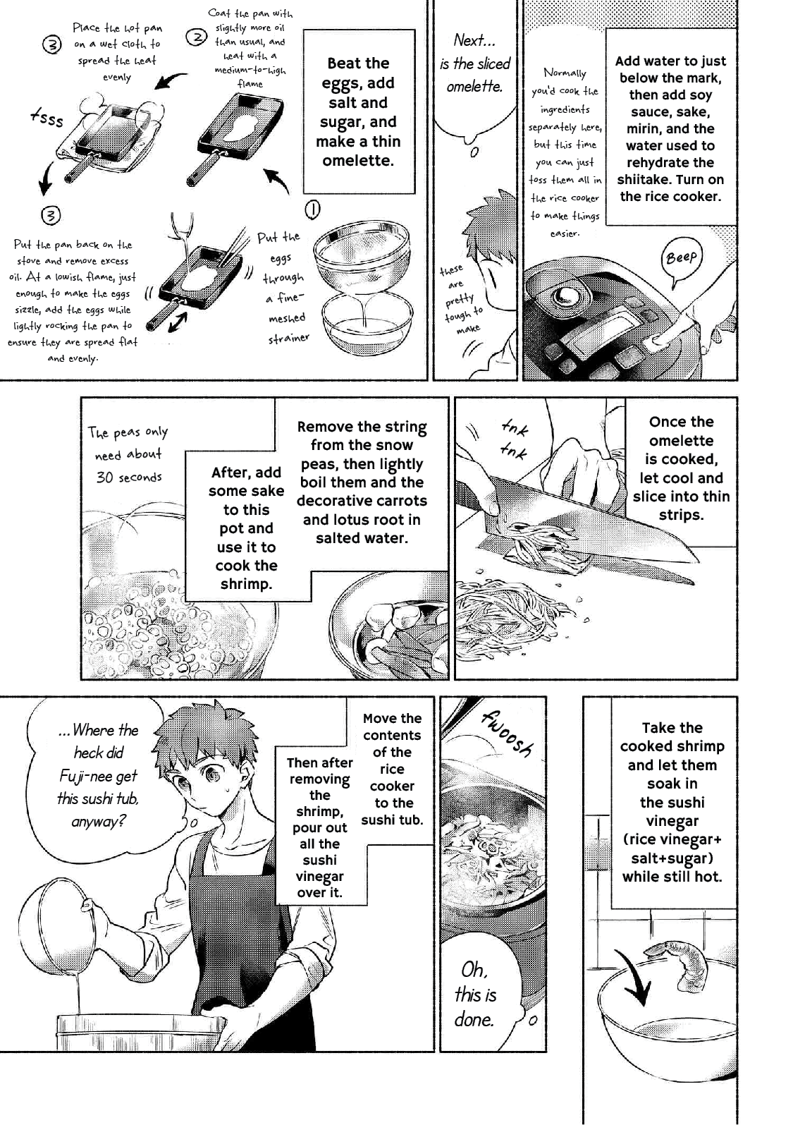 What's Cooking at the Emiya House Today? Ch.3