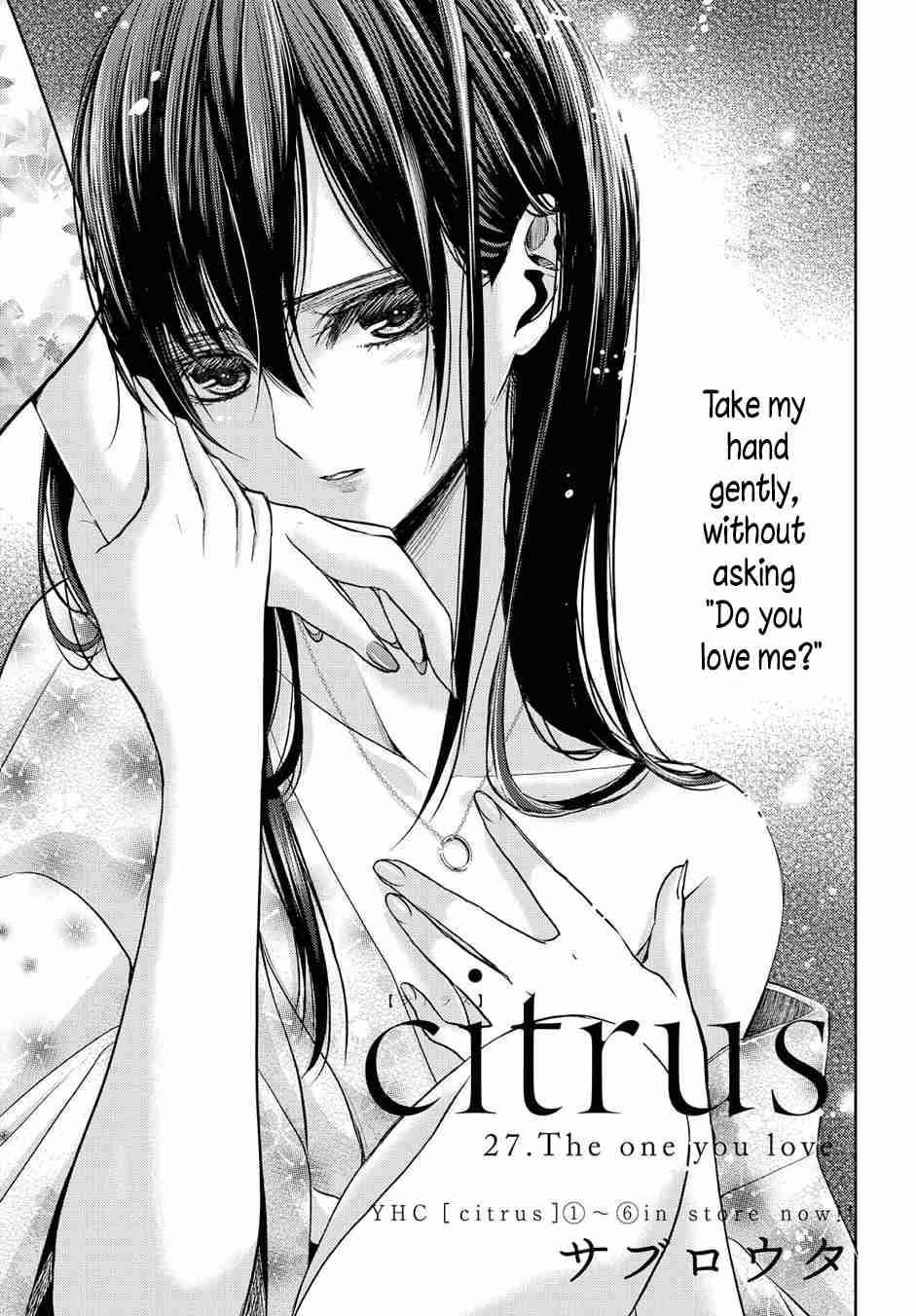 Citrus Vol. 7 Ch. 27 The one you love