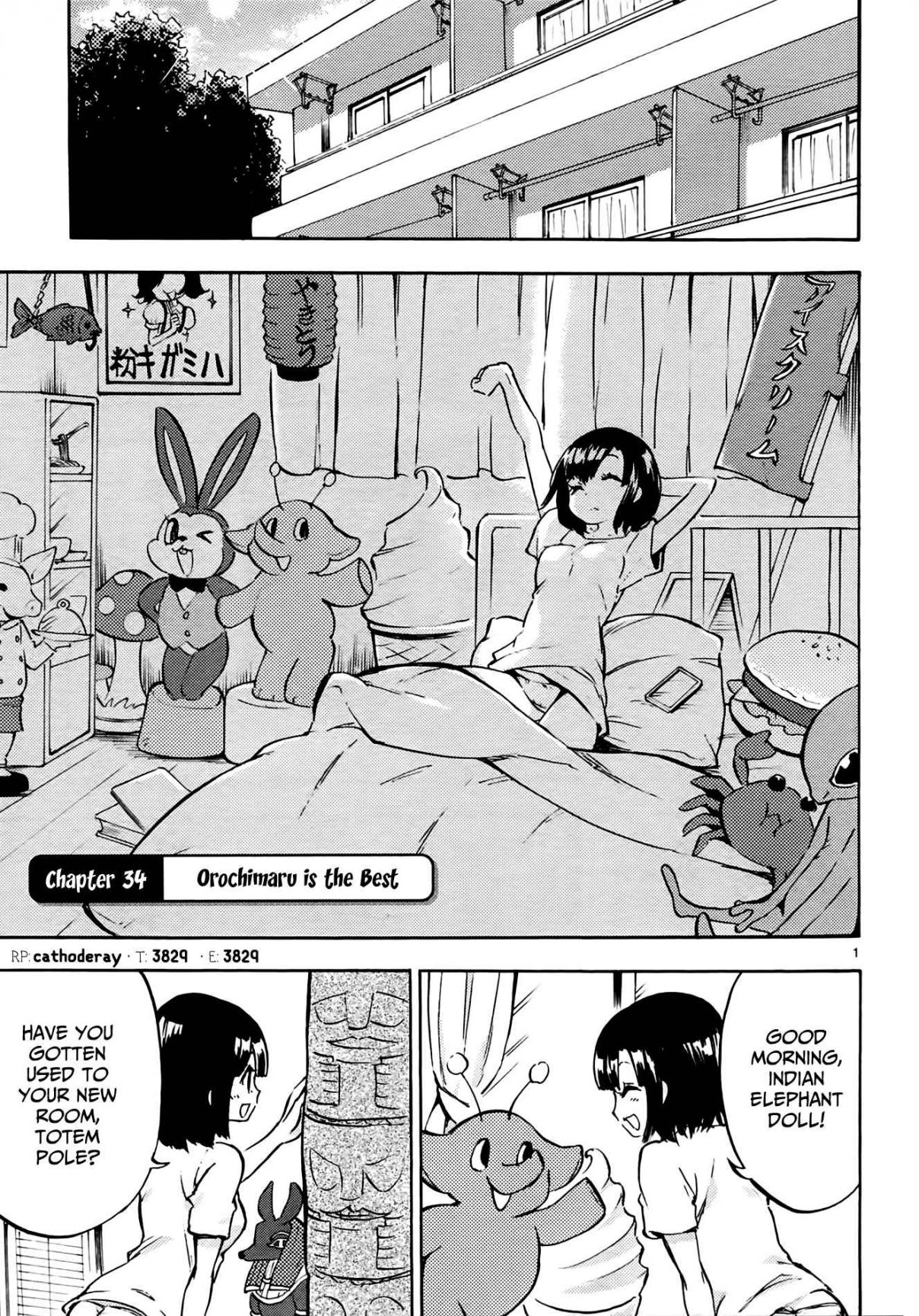 Jashin chan Dropkick Vol. 3 Ch. 34 Orochimaru is the Best