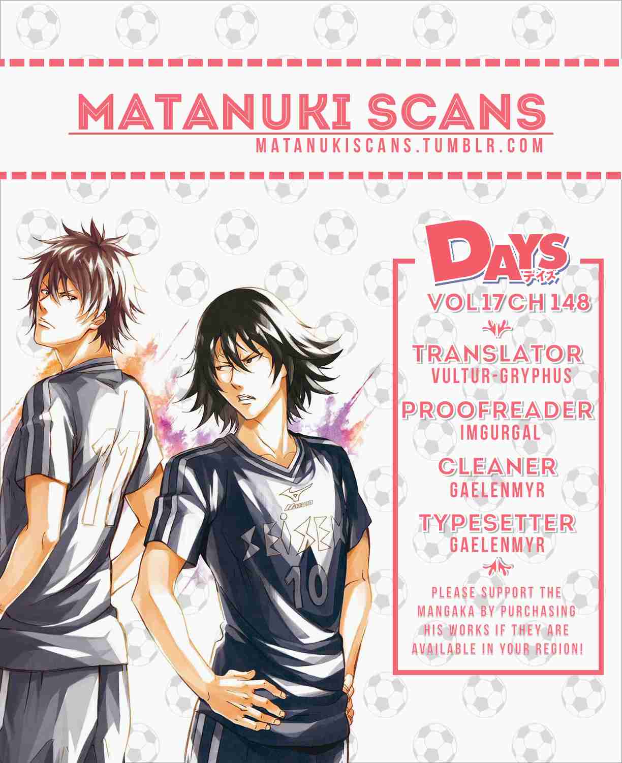 Days Vol. 17 Ch. 148 Not Looking Away From It