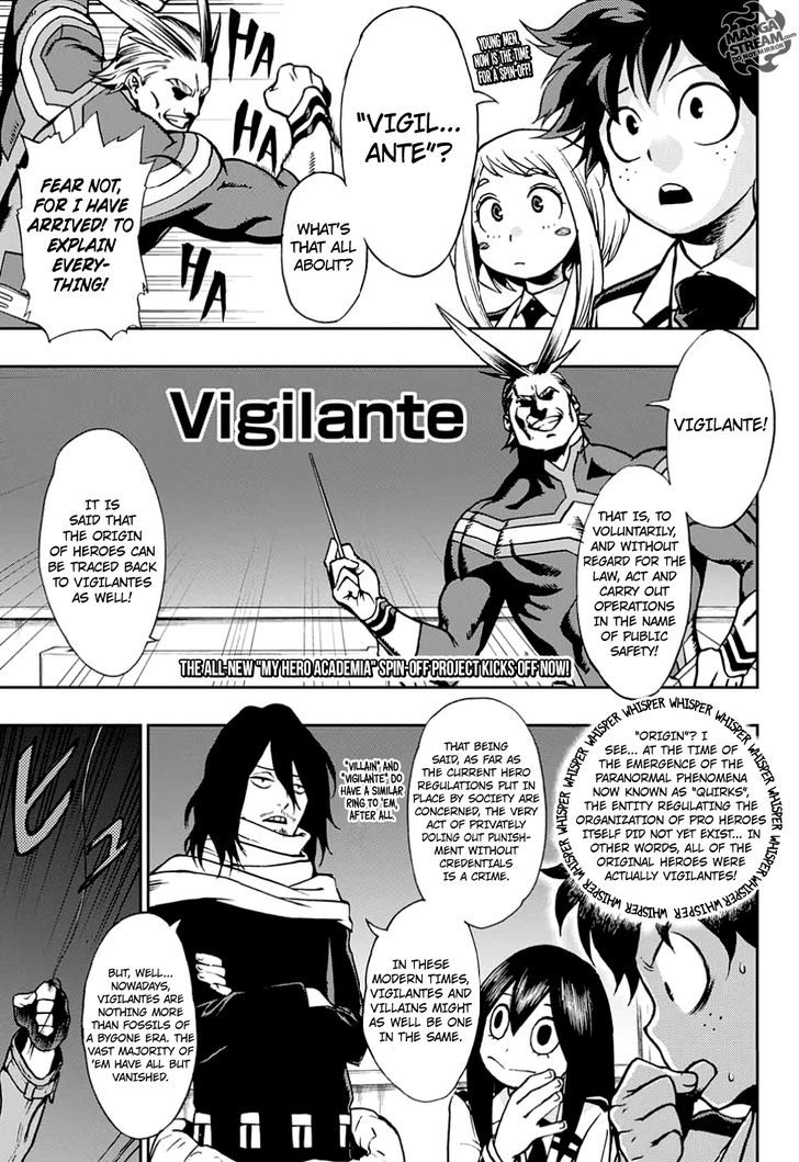 Vigilante: Boku no Hero Academia Illegals 0
