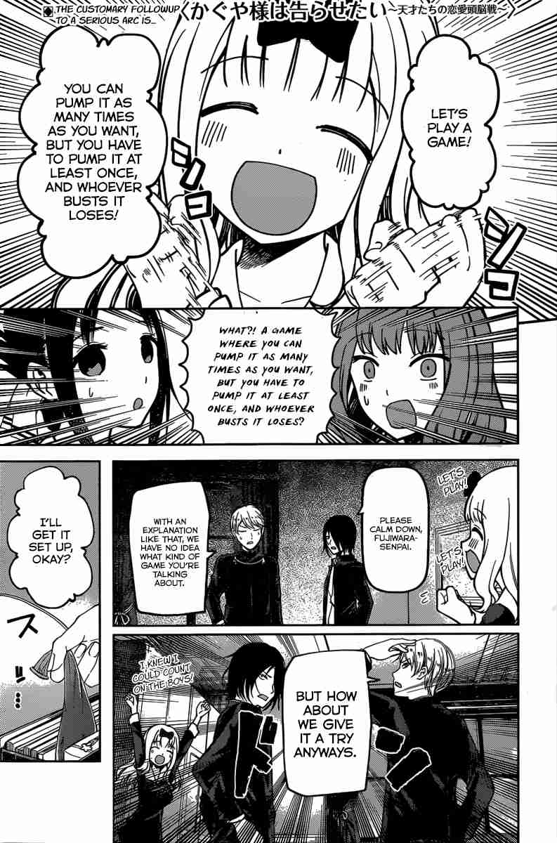 Kaguya Wants to be Confessed To: The Geniuses' War of Love and Brains Ch.91