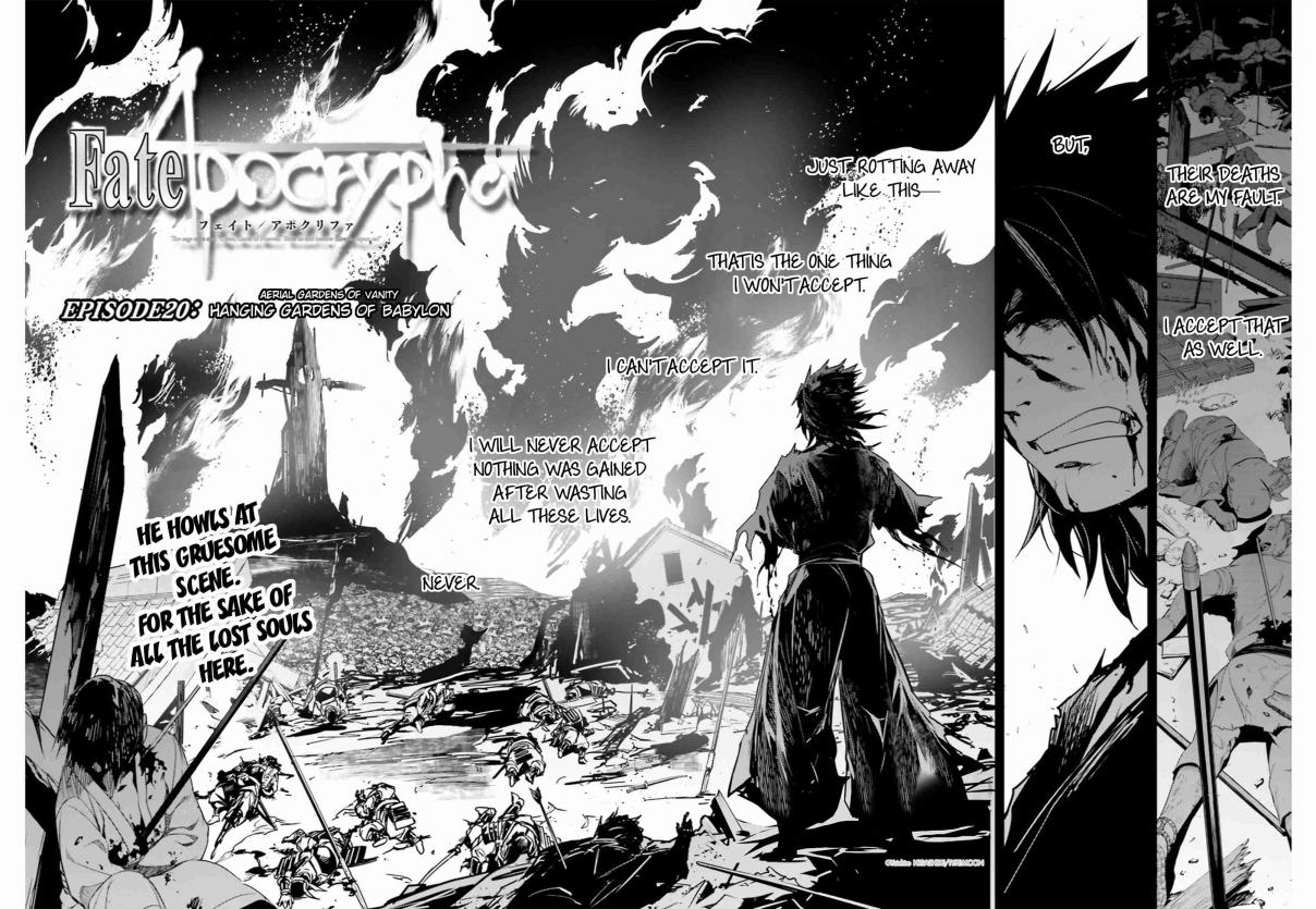 Fate/Apocrypha Ch. 20 Episode