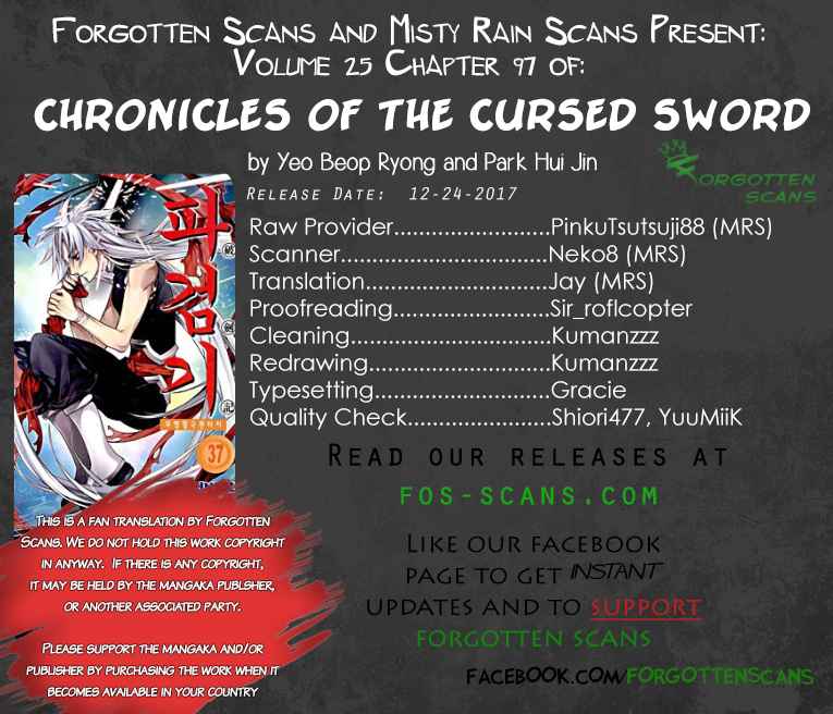 Chronicles of the Cursed Sword Vol.26 Ch.97