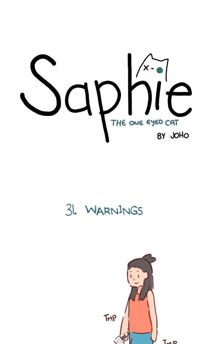 Saphie: The One-Eyed Cat 31