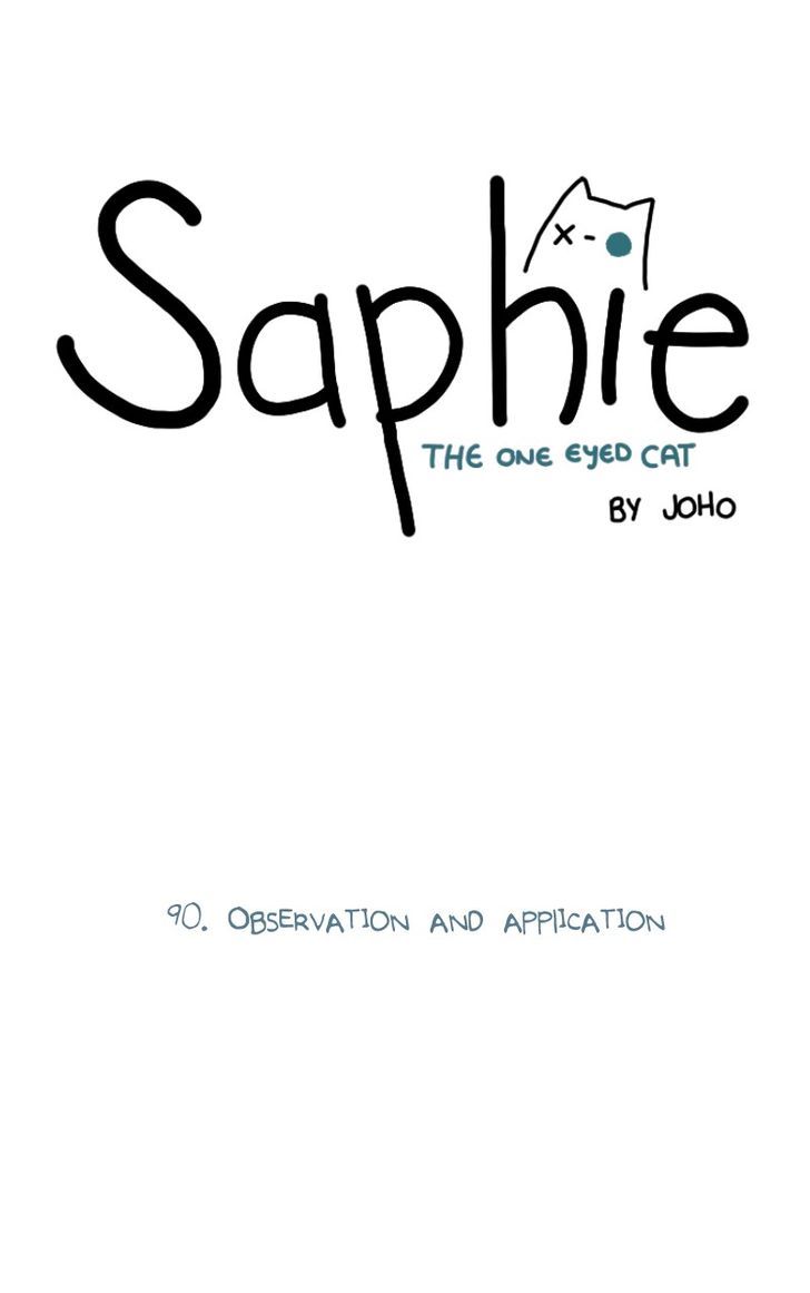 Saphie: The One-Eyed Cat 90