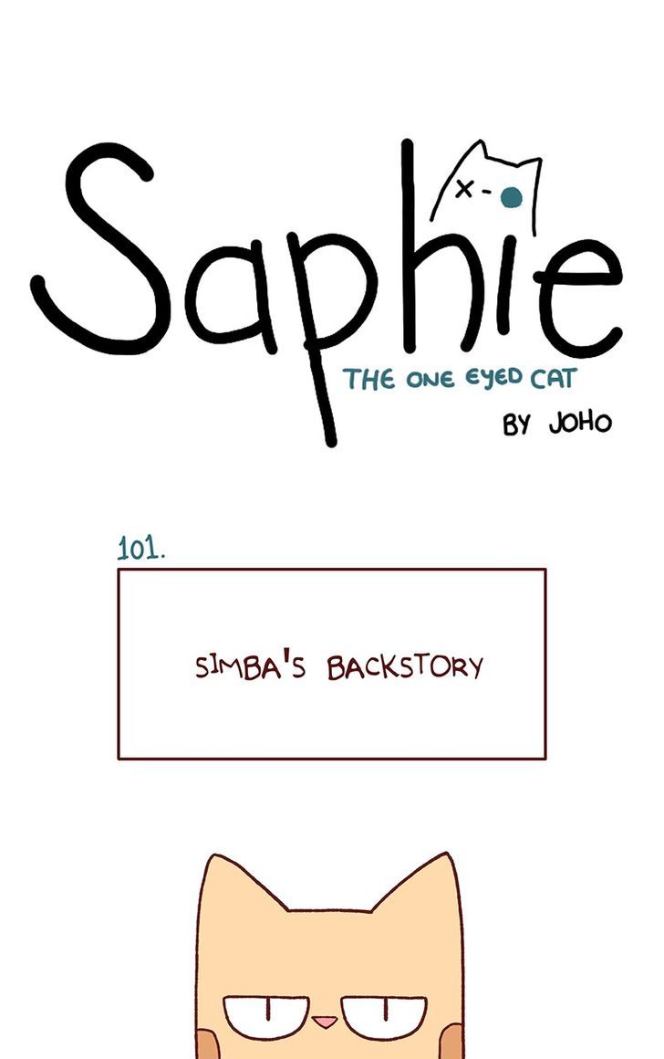 Saphie: The One-Eyed Cat 101