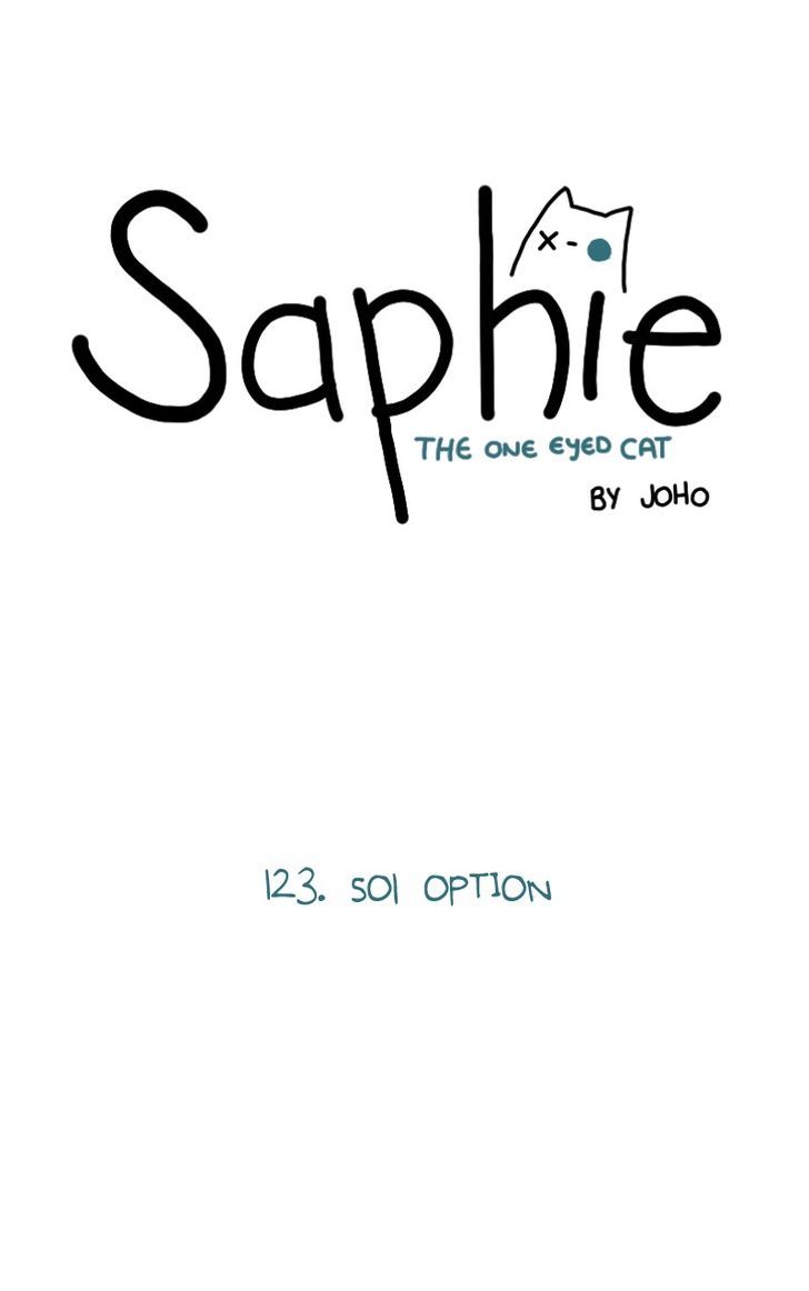 Saphie: The One-Eyed Cat 123
