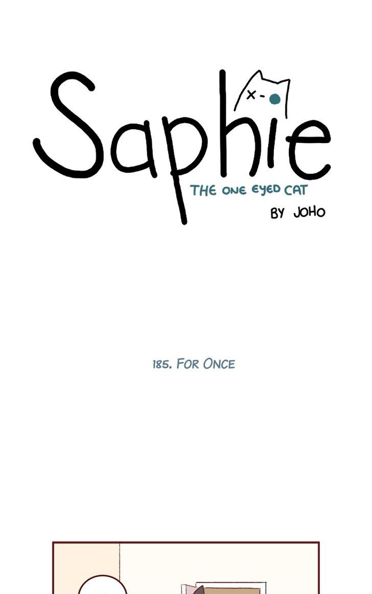 Saphie: The One-Eyed Cat 185