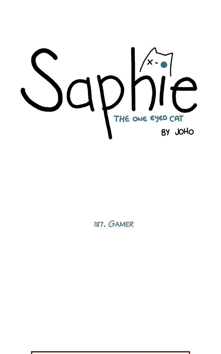 Saphie: The One-Eyed Cat 187