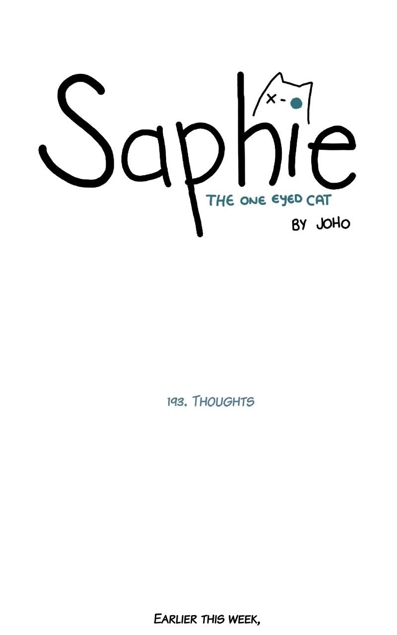 Saphie: The One-Eyed Cat 193