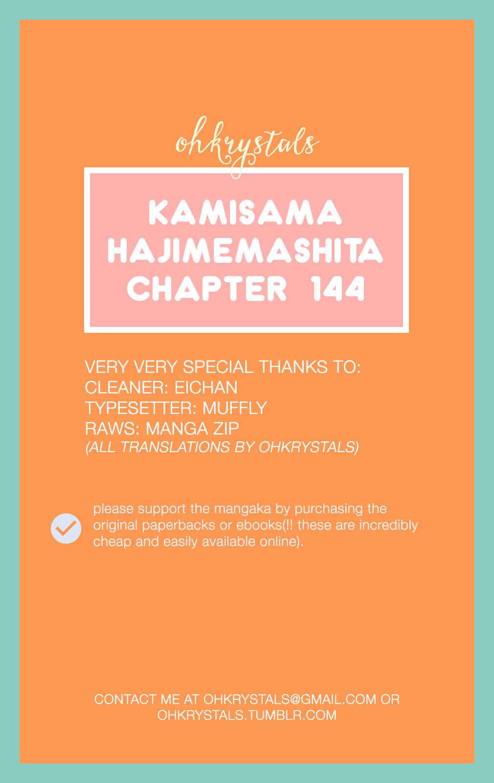Kamisama Hajimemashita Vol.25 Ch.144