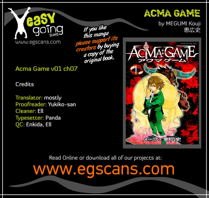 Acma:Game 7