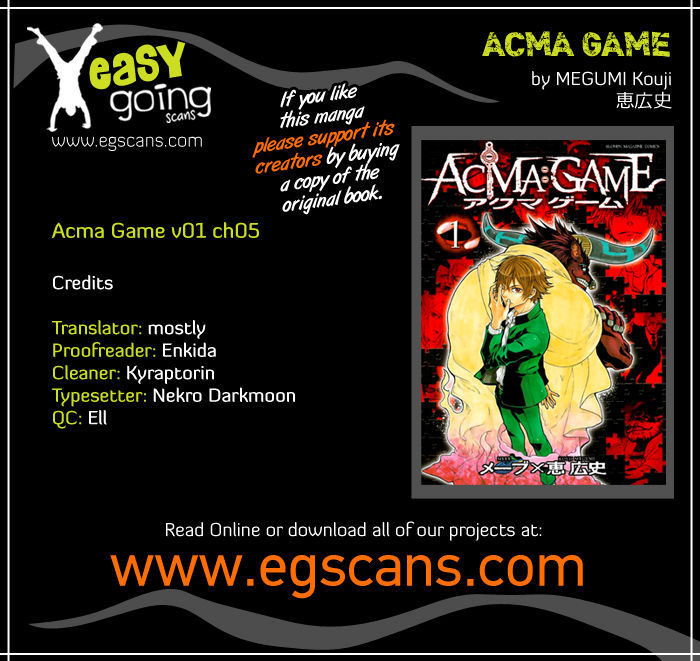 Acma:Game 5