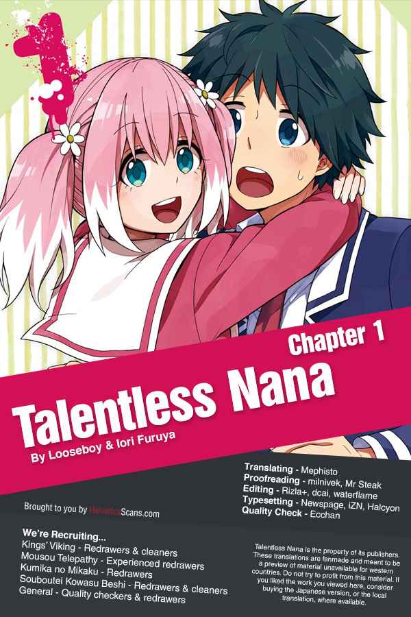 Talentless Nana Vol.1 Ch.1
