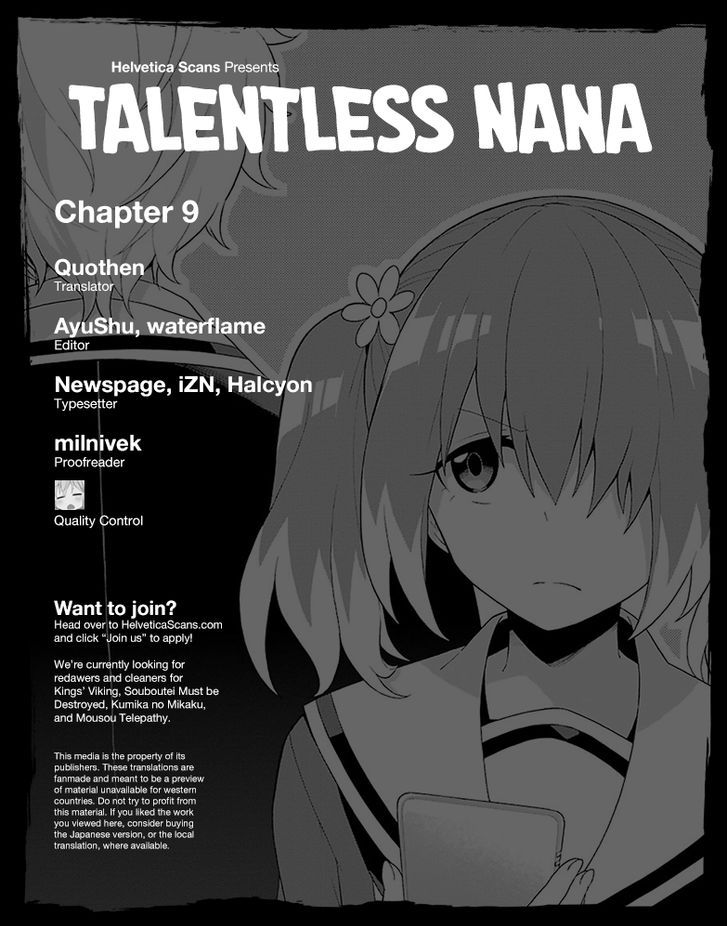 Talentless Nana 9