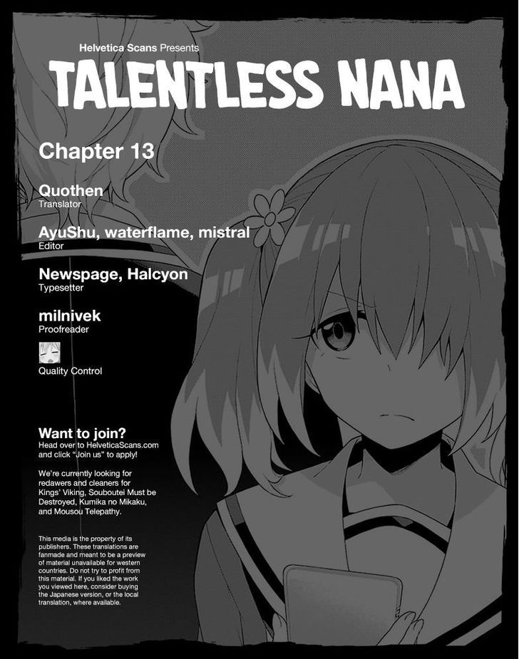Talentless Nana 13