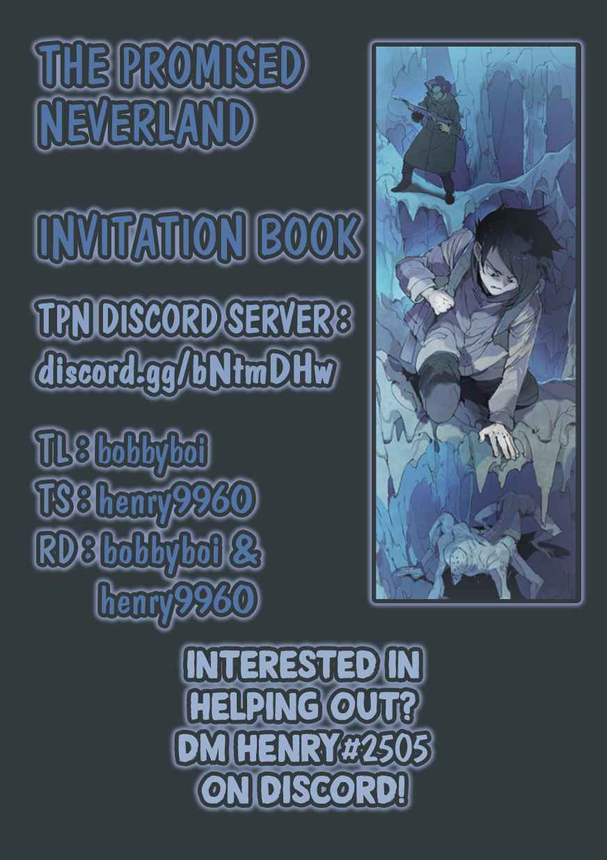 The Promised Neverland Vol. 8 Ch. 70.6 Invitation Book