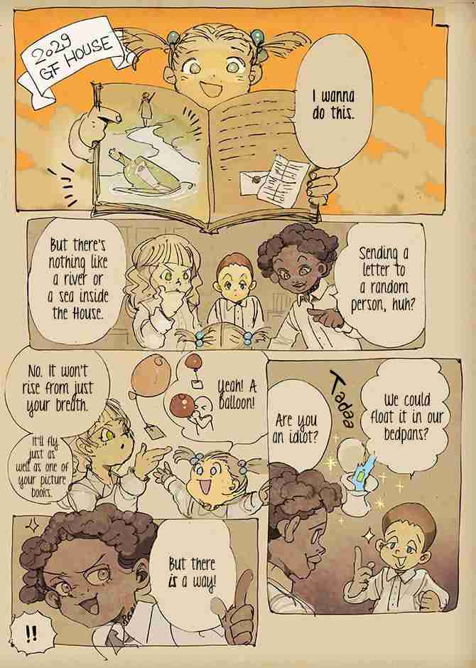 The Promised Neverland Vol. 3 Ch. 23.5 Krone Omake