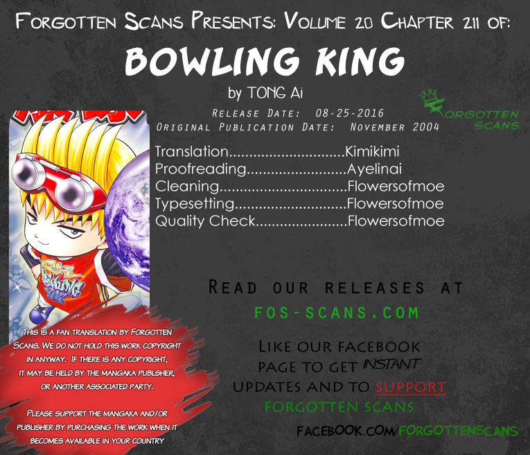 Bowling King Vol.20 Ch.211