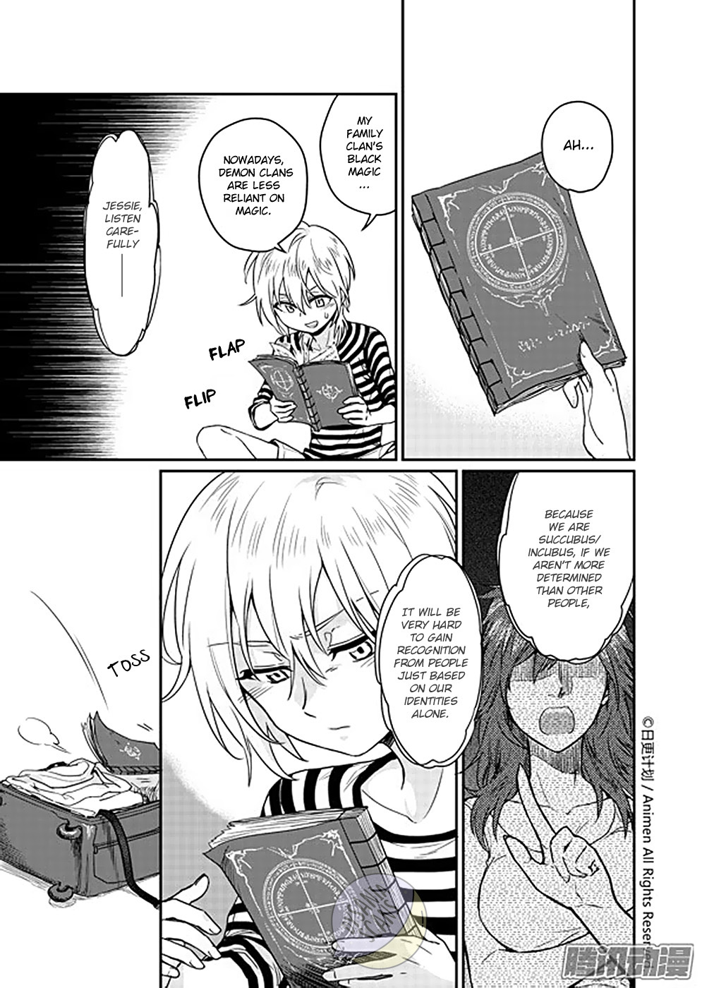 Magic Marriage Vol. 2 Ch. 6.1 [He] Who Came from the Demon Realm