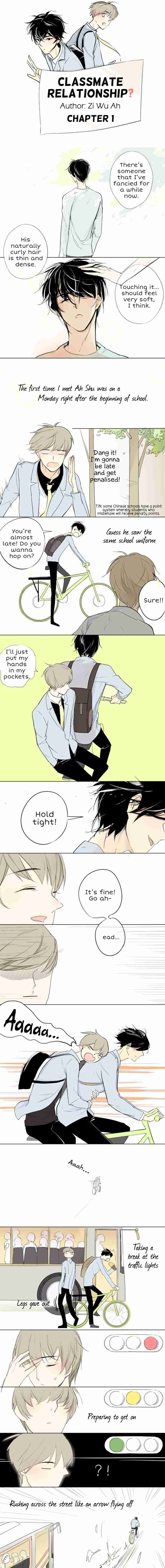 Classmate Relationship? Ch. 1 My Reason for Blushing