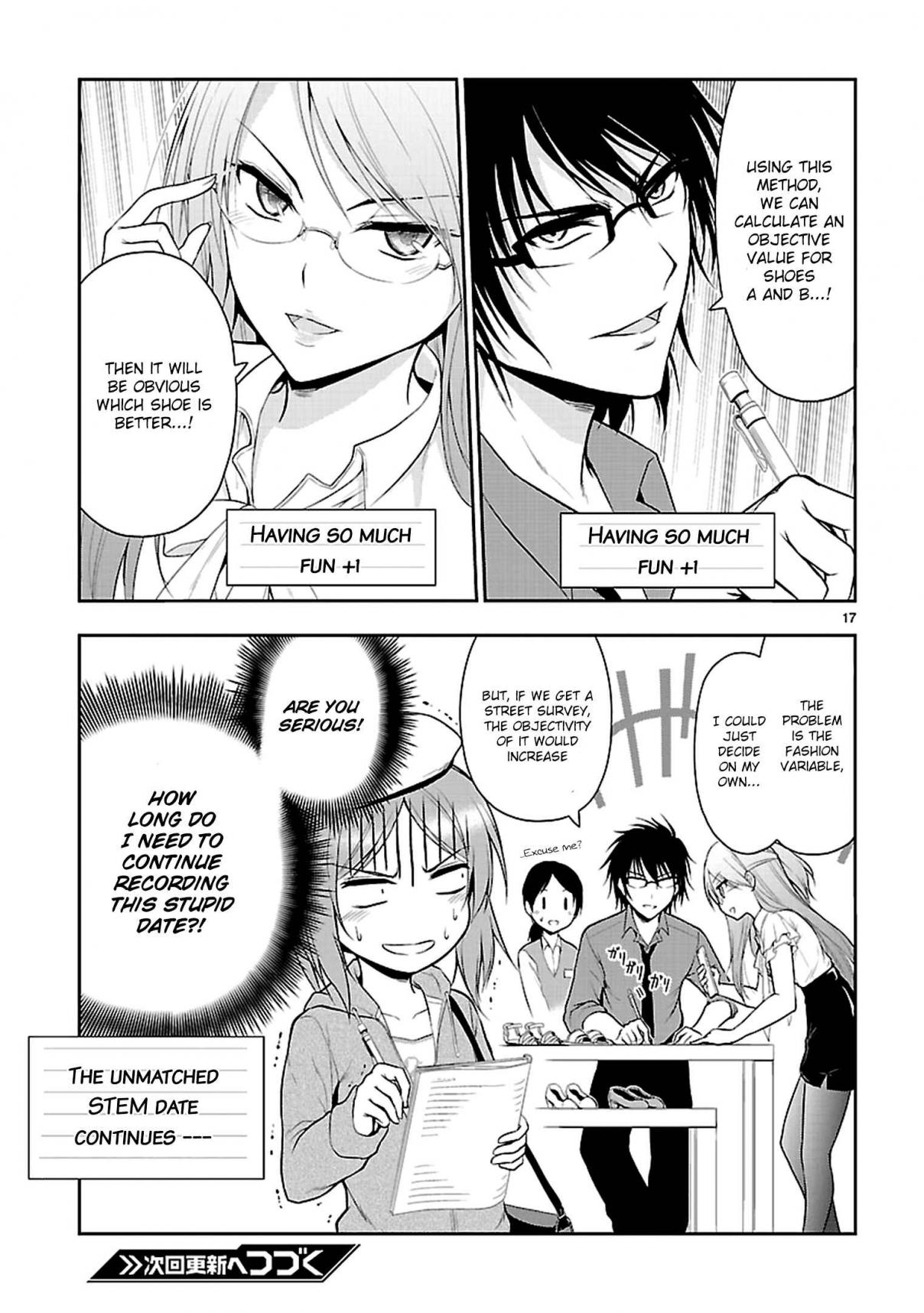 Rikei ga Koi ni Ochita no de Shoumeishitemita. Vol. 2 Ch. 9 STEM students fell in love so they tried going on a date ①