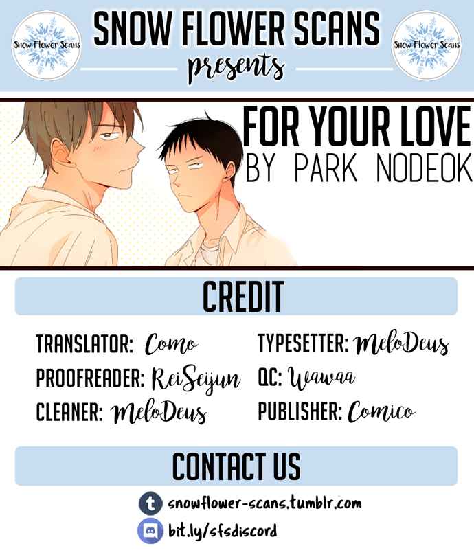 For Your Love Ch. 22