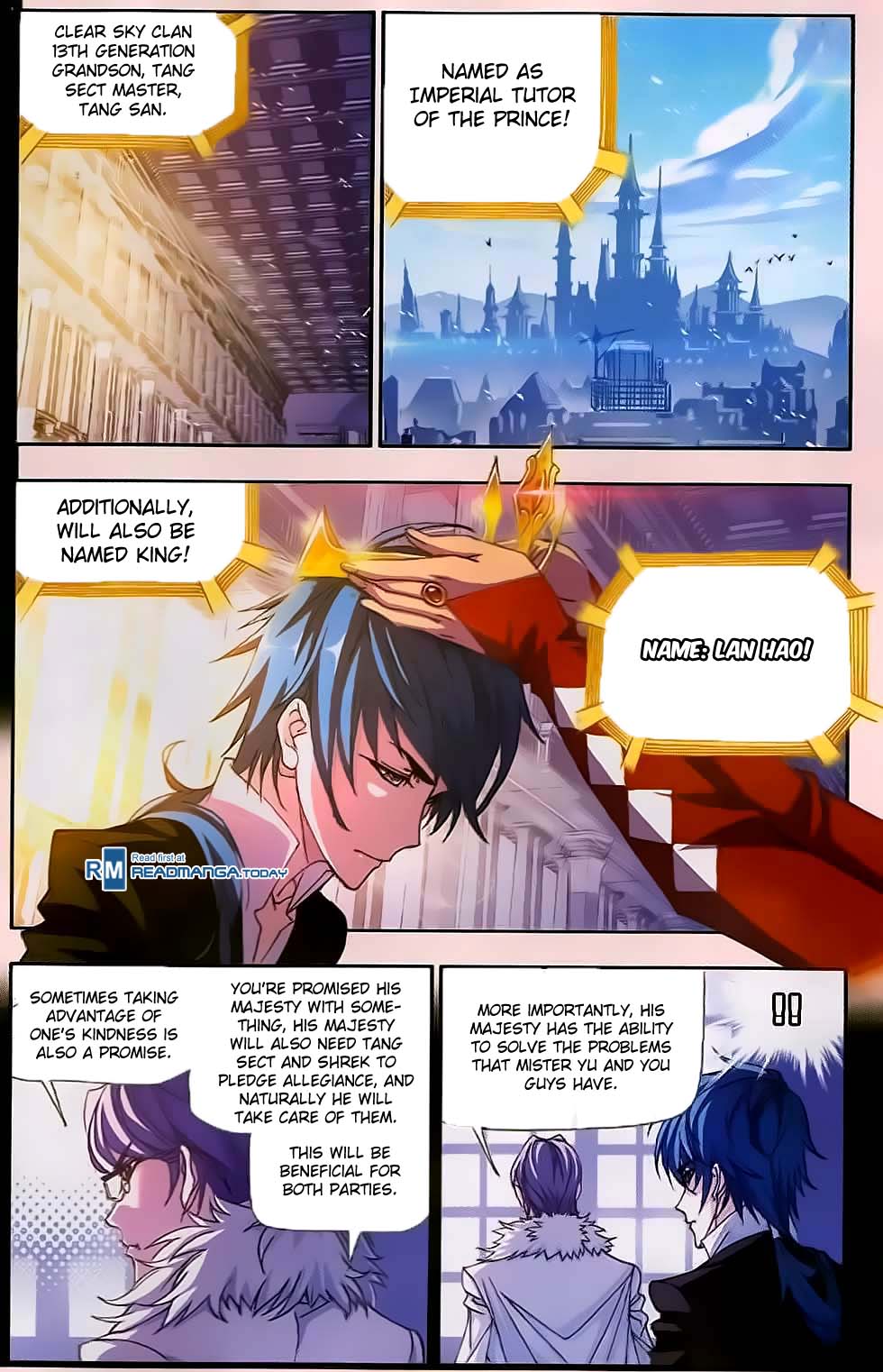 Soul Land Ch. 175 Crown Prince Imperial Tutor