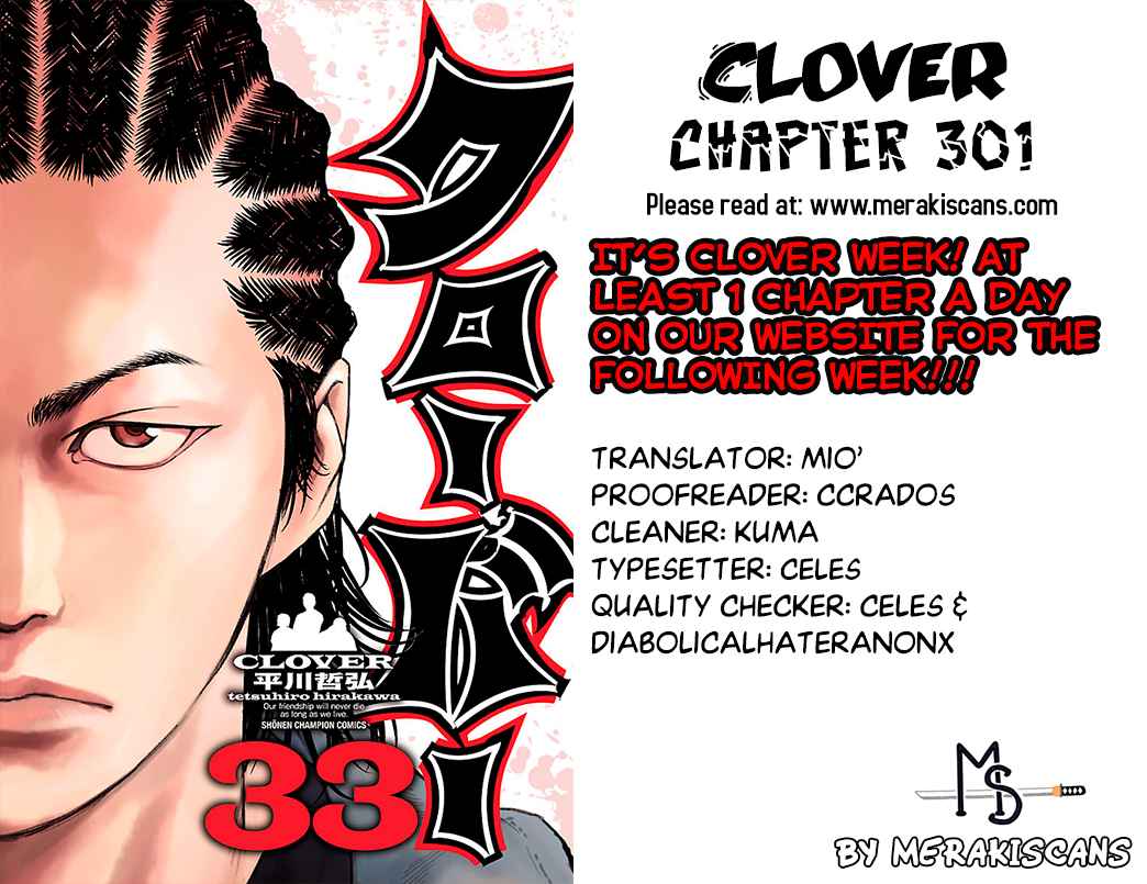 Clover (TETSUHIRO Hirakawa) Vol.33 Ch.301