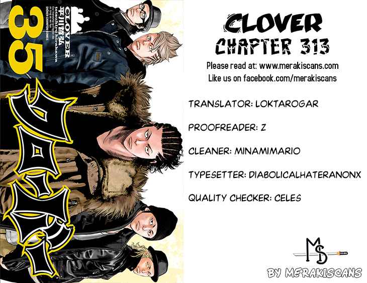 Clover (TETSUHIRO Hirakawa) Vol.35 Ch.313
