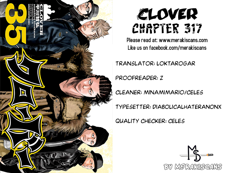 Clover (TETSUHIRO Hirakawa) Vol.35 Ch.317