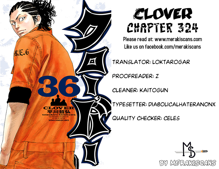 Clover (TETSUHIRO Hirakawa) Vol.36 Ch.324