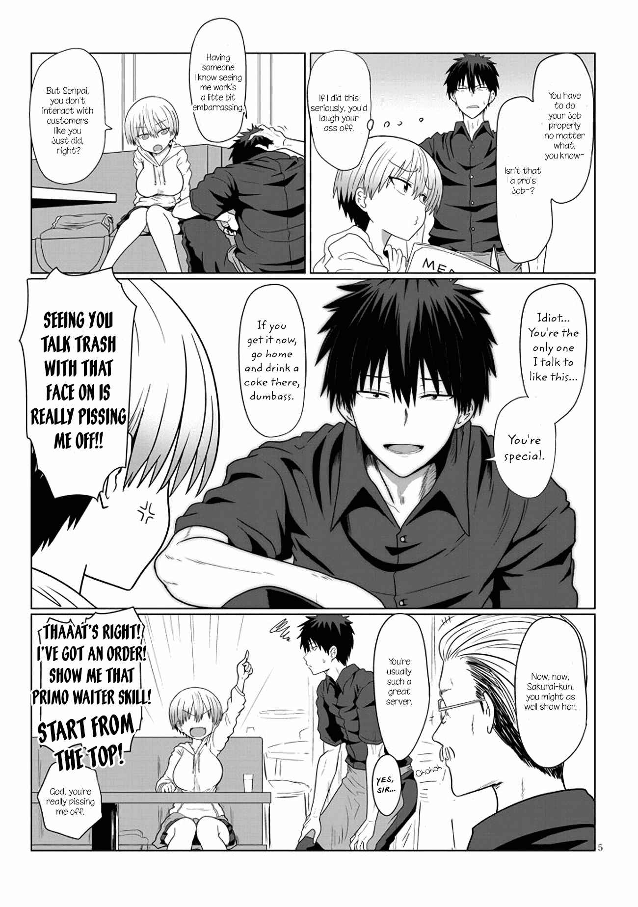 Uzaki chan Wants to Hang Out! Ch. 4 Kouhai and Workplace