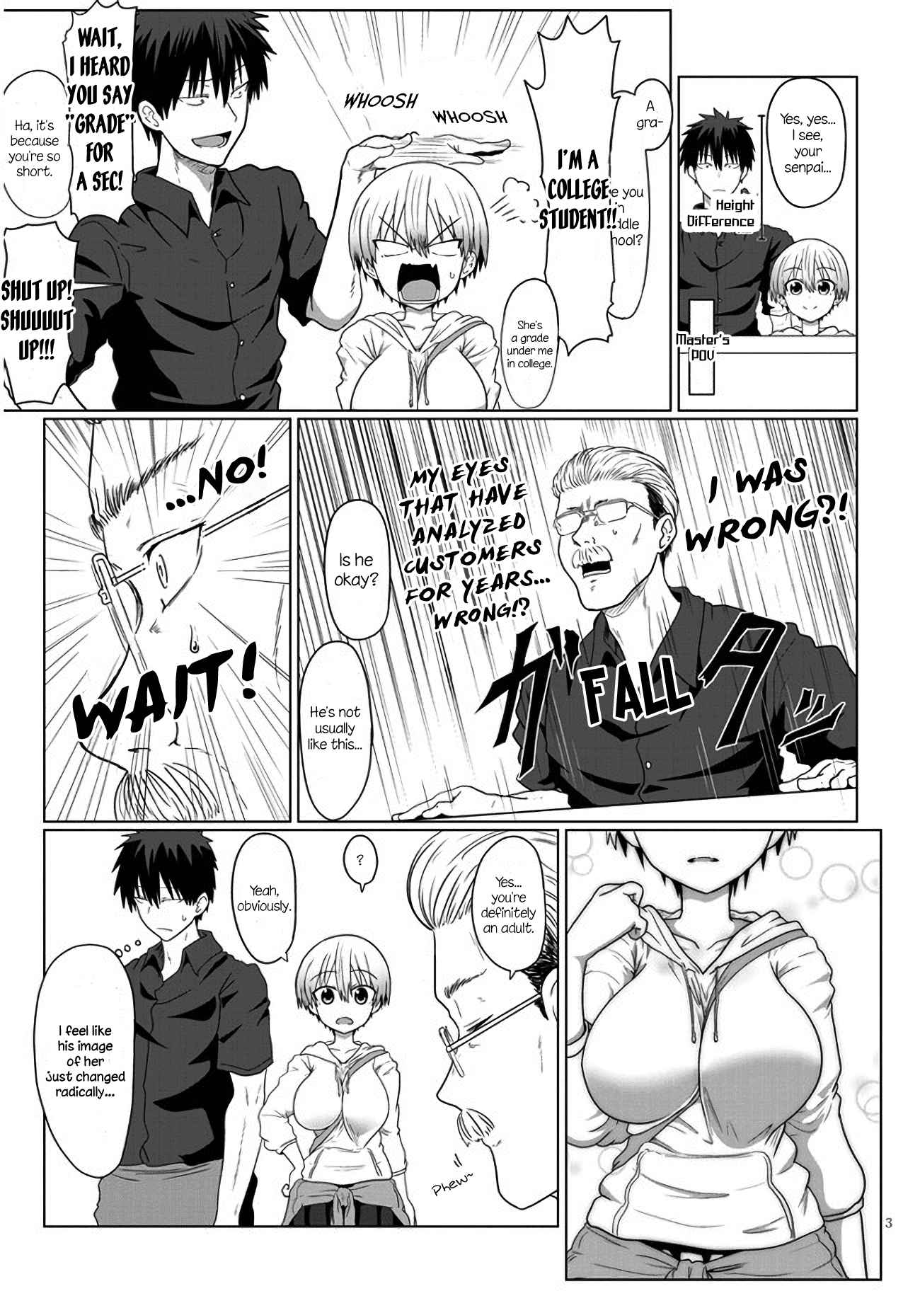 Uzaki chan Wants to Hang Out! Ch. 4 Kouhai and Workplace