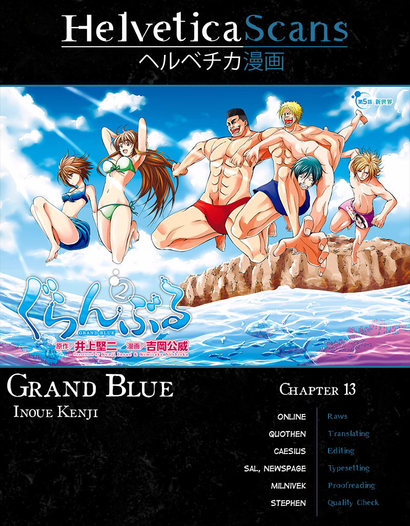 Grand Blue Vol.4 Ch.13