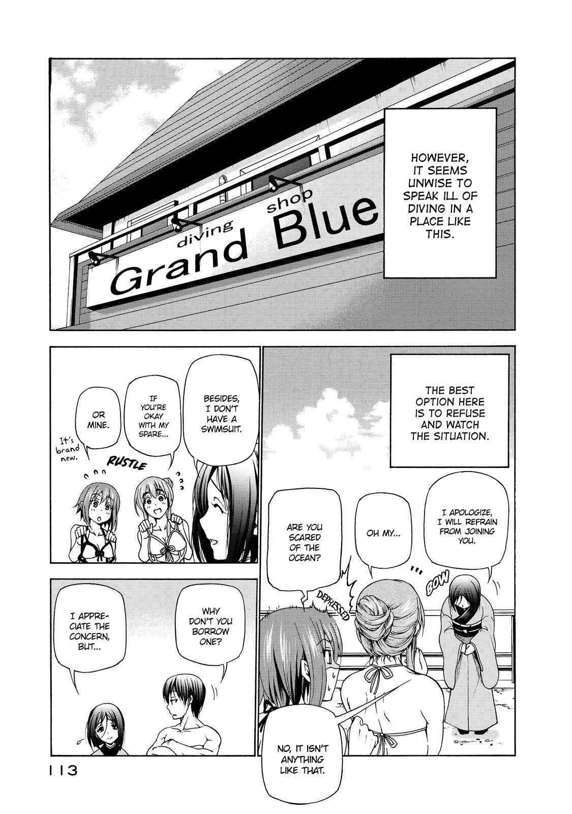 Grand Blue Vol.7 Ch.28