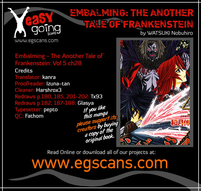 Embalming -The Another Tale of Frankenstein- Vol.5 Ch.28