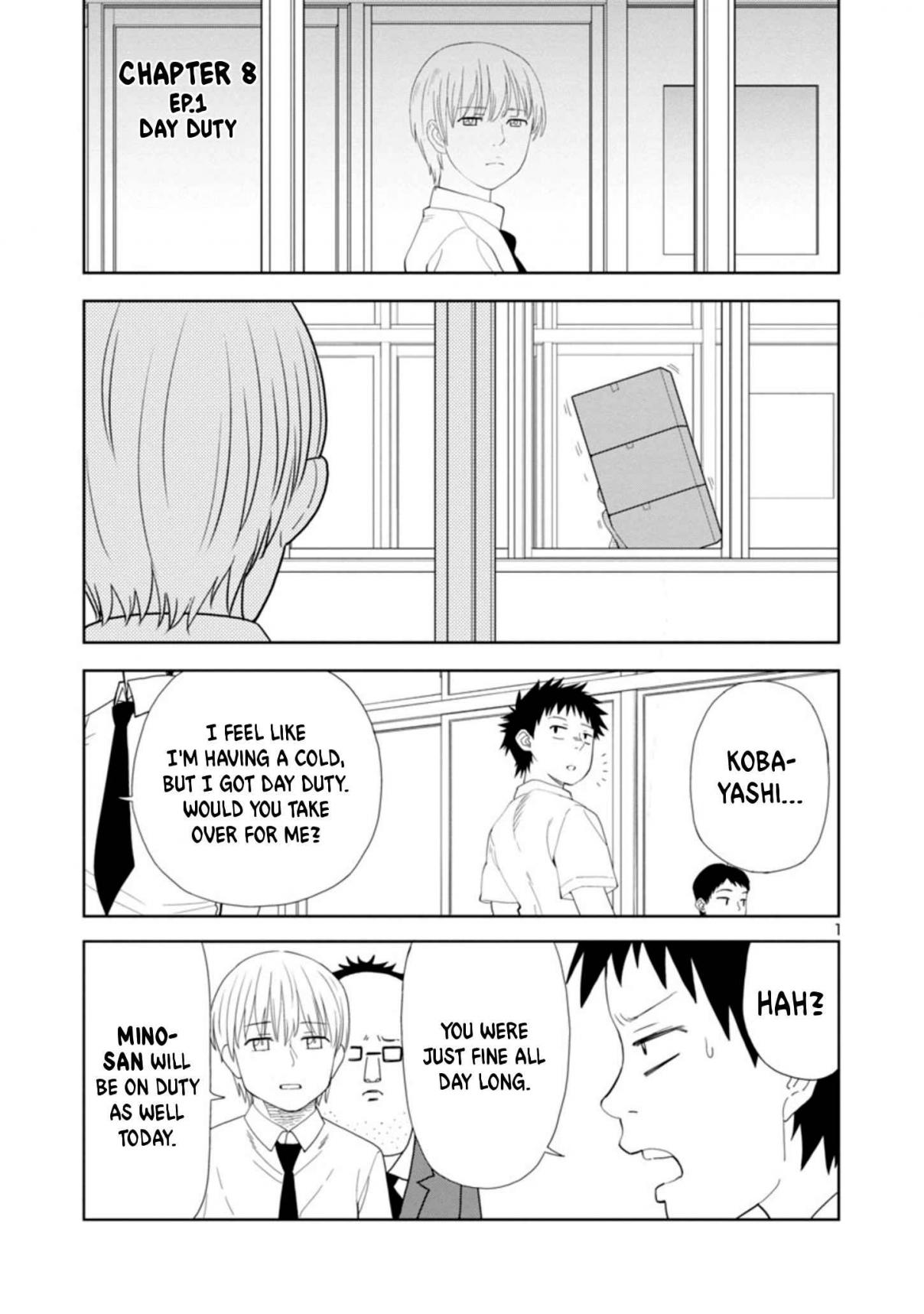 Is it okay to touch Mino san there? Ch. 8