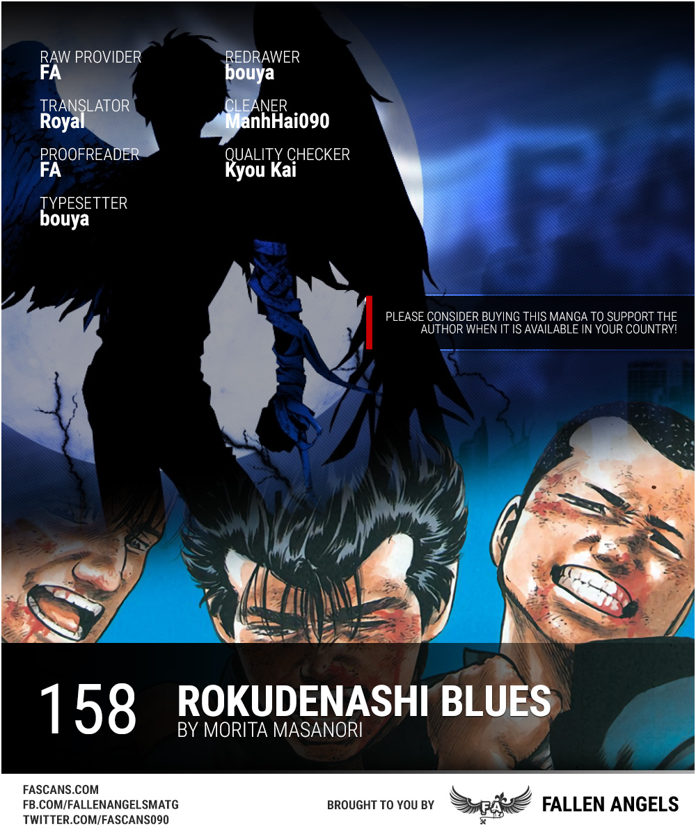 Rokudenashi Blues Vol.16 Ch.158