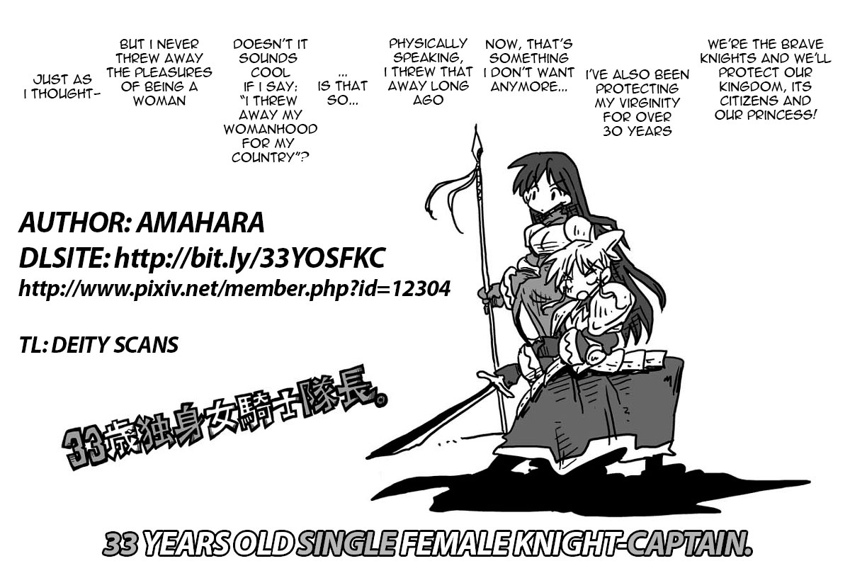 33 Years Old Single Female Knight-Captain Ch.1