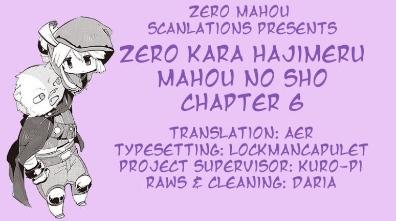 Zero kara Hajimeru Mahou no Sho 6
