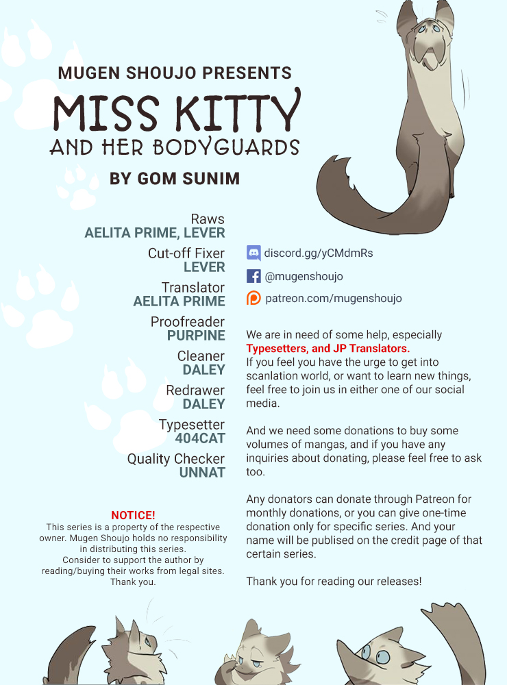 Miss Kitty and Her Bodyguards Ch. 39 What's wrong