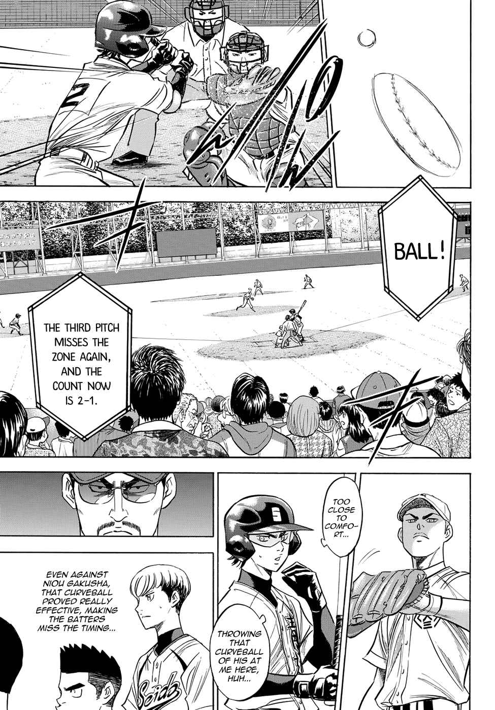Diamond no Ace Act II Vol. 5 Ch. 38 The First Inning's Offense and Defense