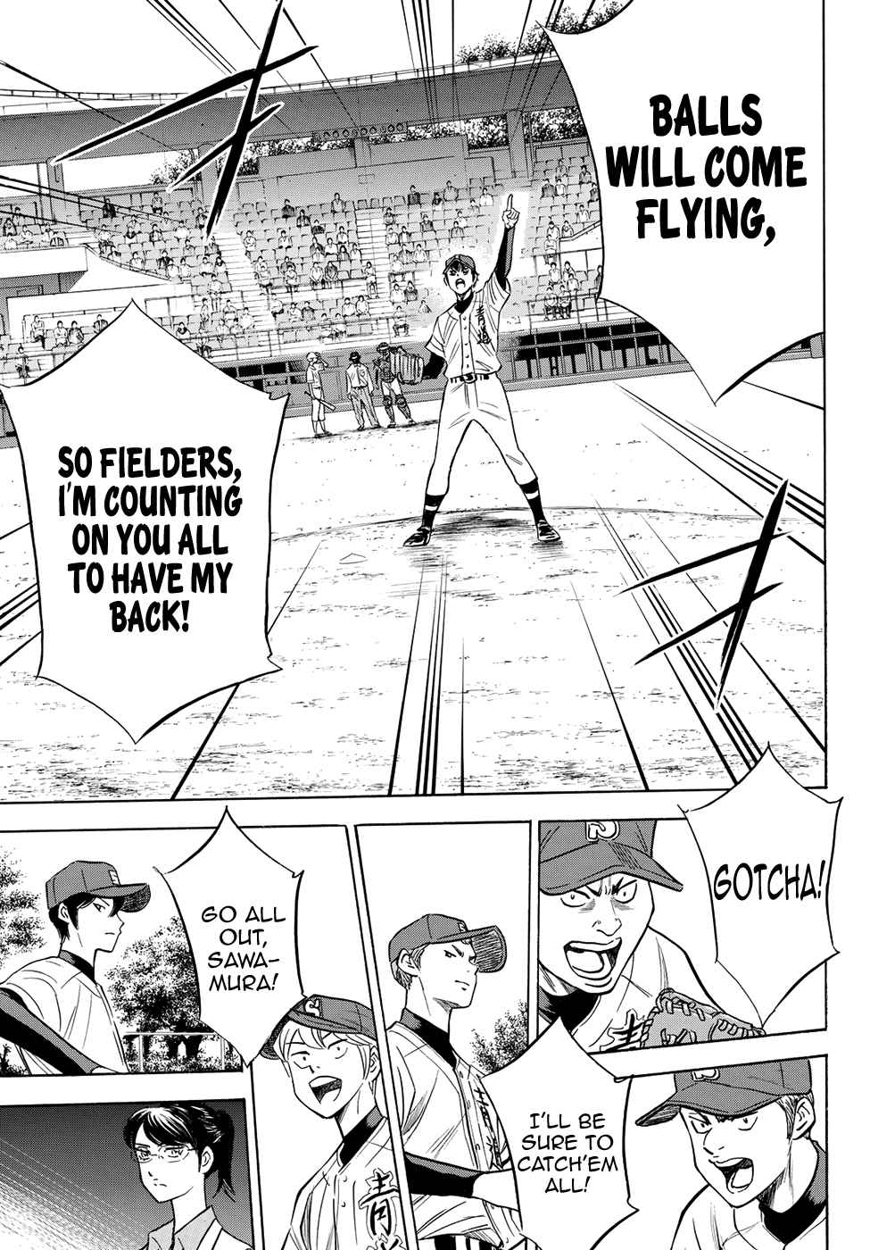 Diamond no Ace Act II Vol. 8 Ch. 66 One Pitch, One Second