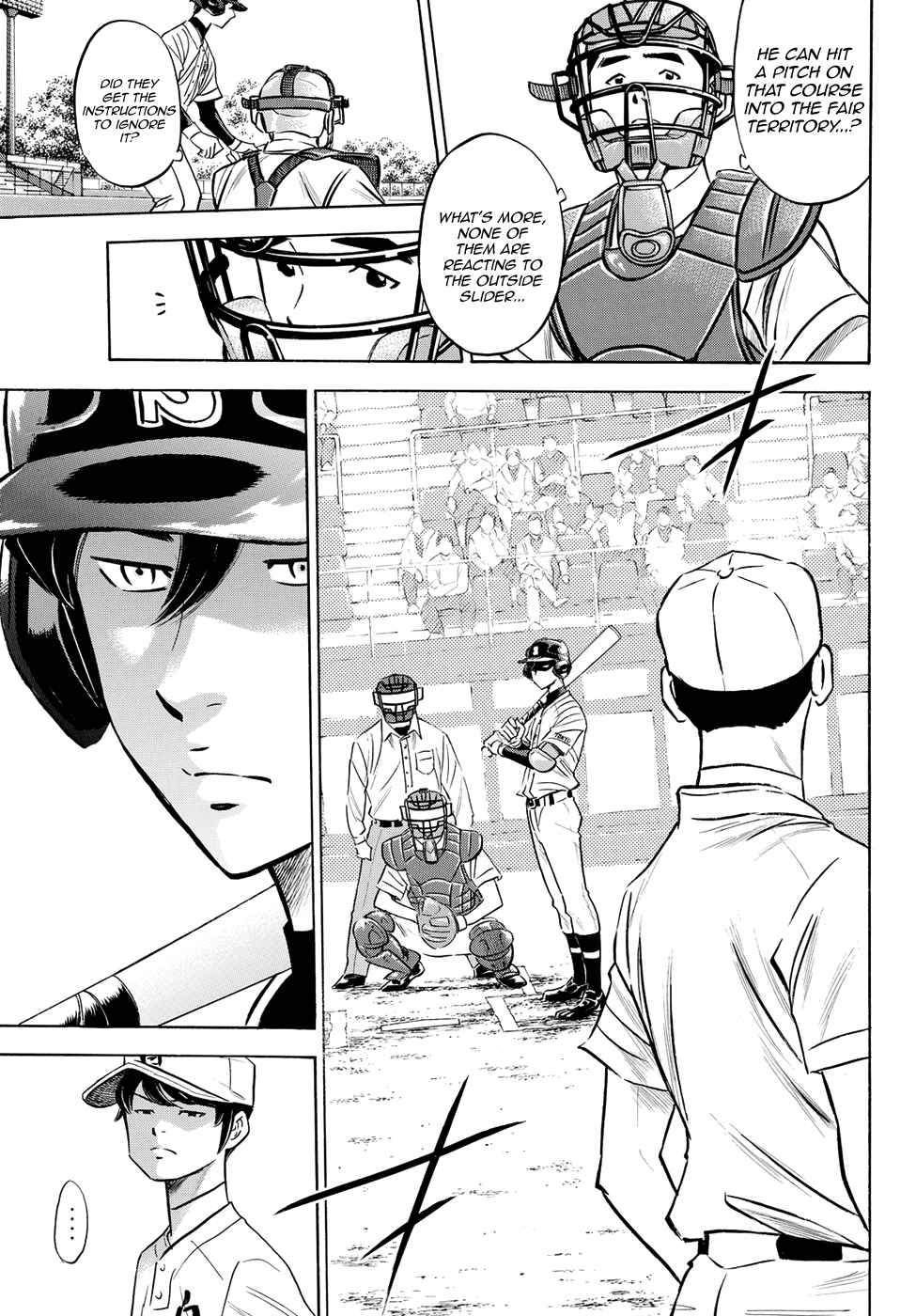 Diamond no Ace Act II Vol. 8 Ch. 71 Fruitlessly