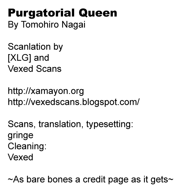 Purgatorial Queen Oneshot