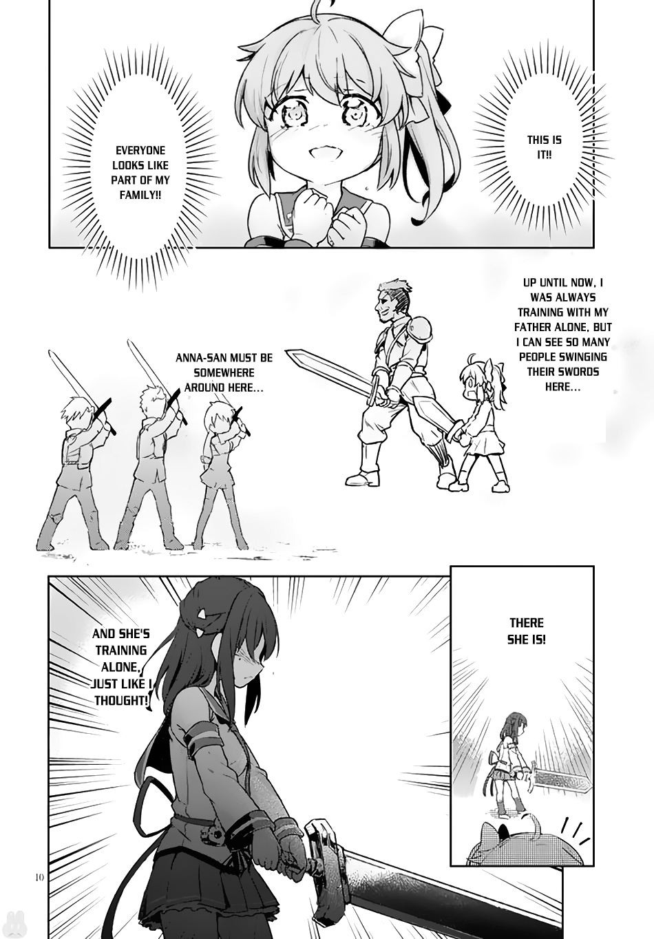 Kenshi wo Mezashite Nyuugaku shita no ni Mahou Tekisei 9999 nan desu kedo!? Ch. 4 I Want to Train my Swordsmanship!