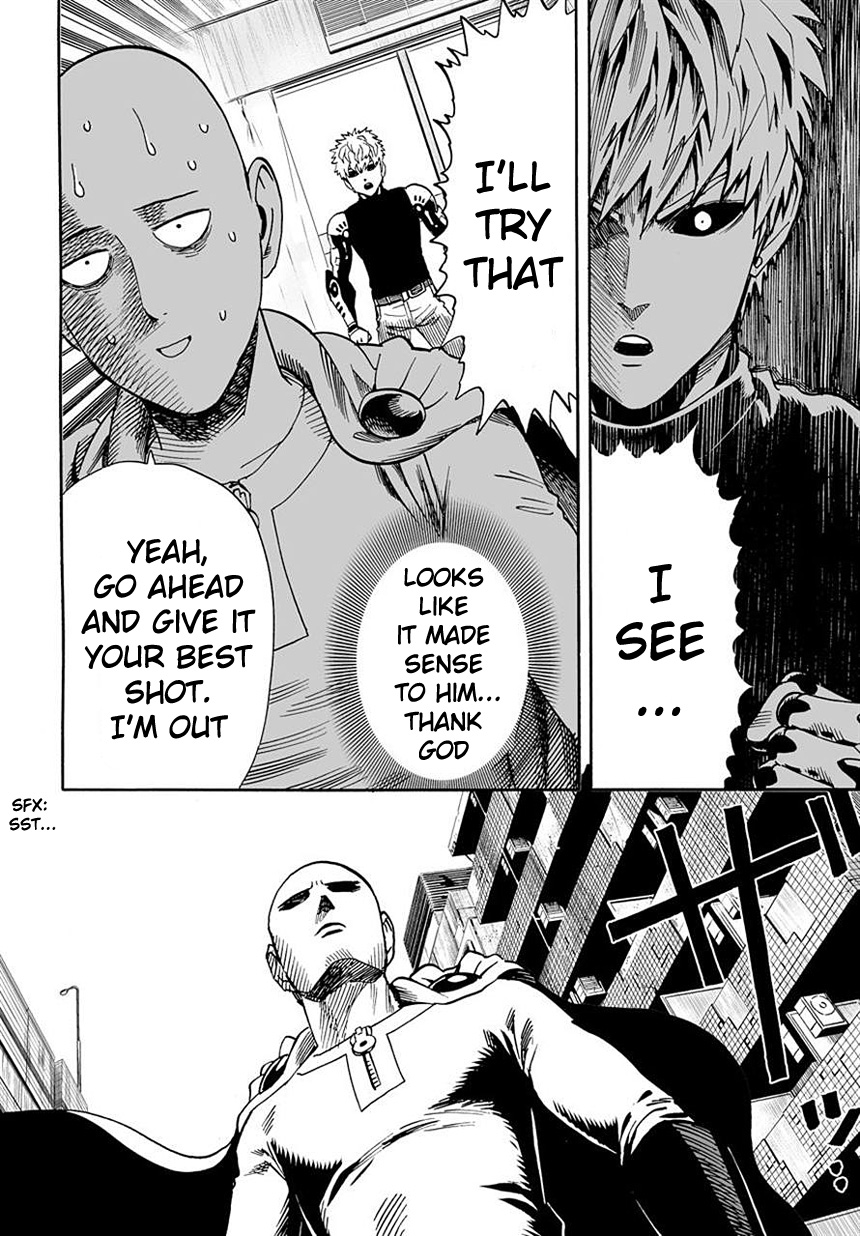 One Punch Man Vol. 3 Ch. 18 Pounding the Pavement